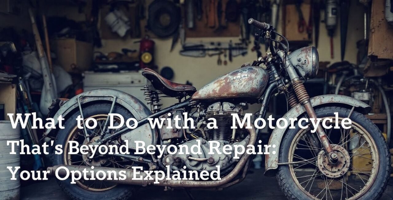what to do with a motorcycle thatE28099s beyond repair  your options explained 317519862