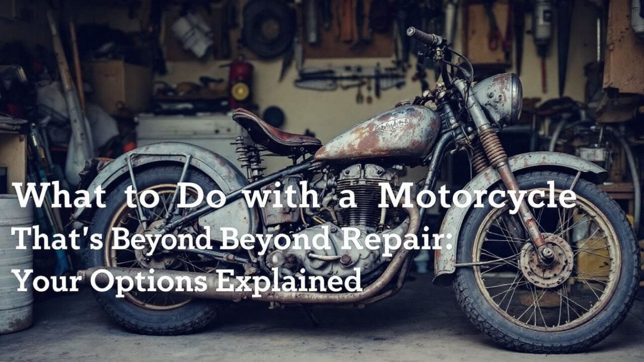 what to do with a motorcycle thatE28099s beyond repair  your options explained 317519862