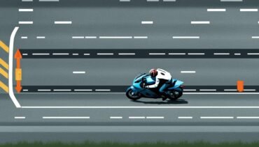 What should drivers never do when around a motorcycle?