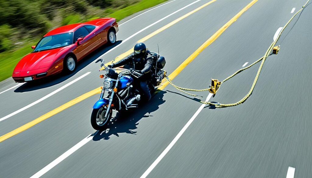 motorcycle towing safety